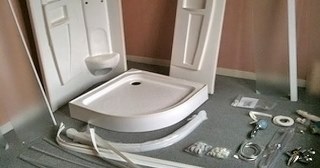 Установка душевой кабины Анжеро-Судженск, цена от 3013 руб.